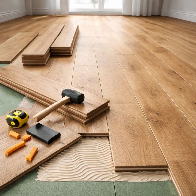 Engineered Wood Installation in Salisbury, NC