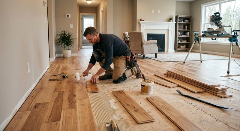 Engineered Wood Installation in Salisbury, NC