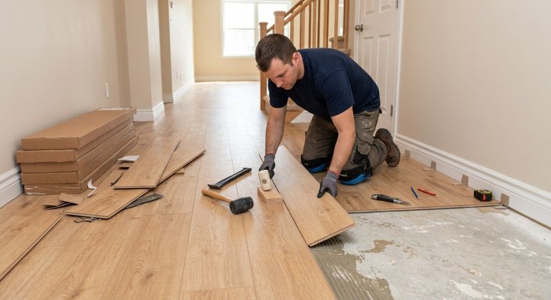 Laminate Floor Installation in China Grove, NC