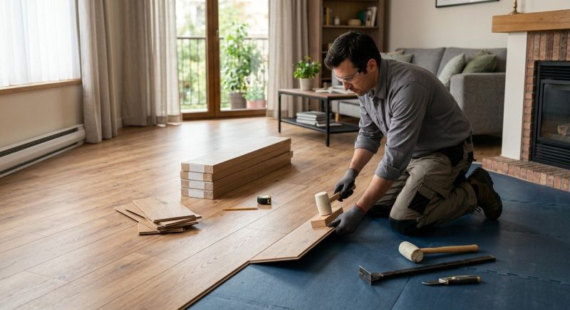 Laminate Floor Installation in Concord, NC