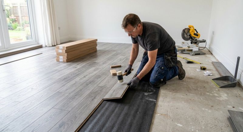 Laminate Floor Replacement in China Grove, NC