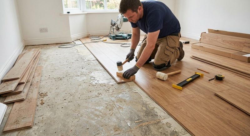 Laminate Floor Replacement in Concord, NC