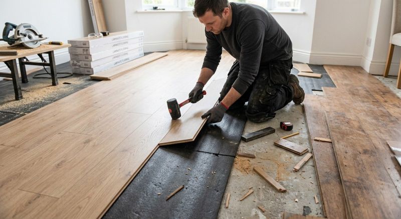 Laminate Floor Replacement in Davidson, NC