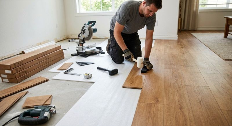 Laminate Floor Replacement in Denton, NC