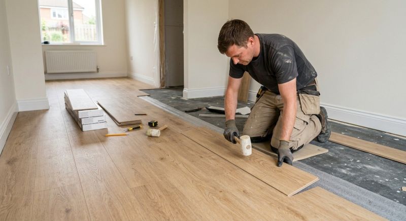 Linoleum Floor Installation in Concord, NC