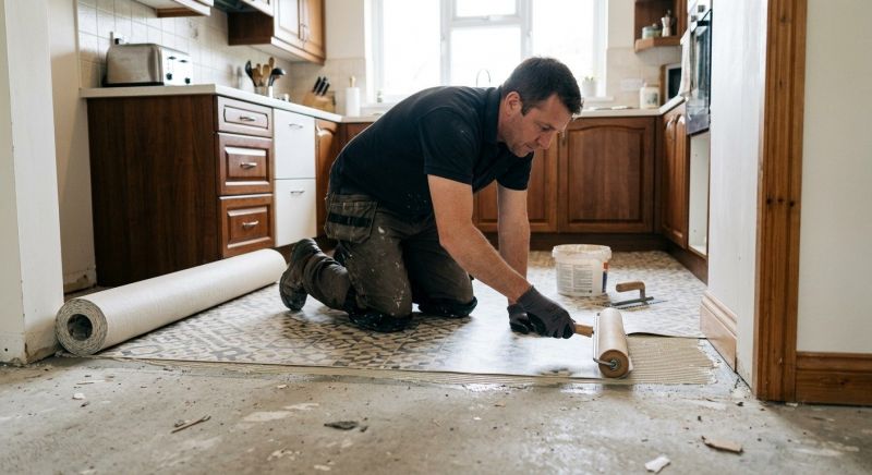Linoleum Floor Installation in Troutman, NC