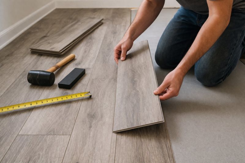 Luxury Vinyl Tile Installation in Advance, NC