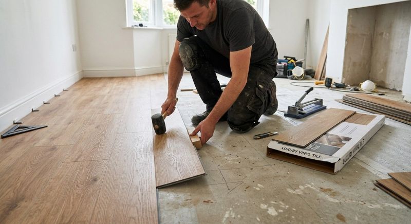 Luxury Vinyl Tile Installation in Kannapolis, NC