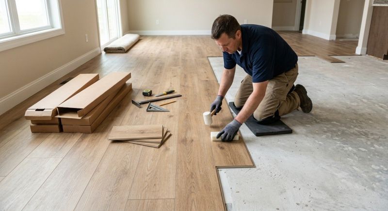 Luxury Vinyl Tile Installation in Kannapolis, NC