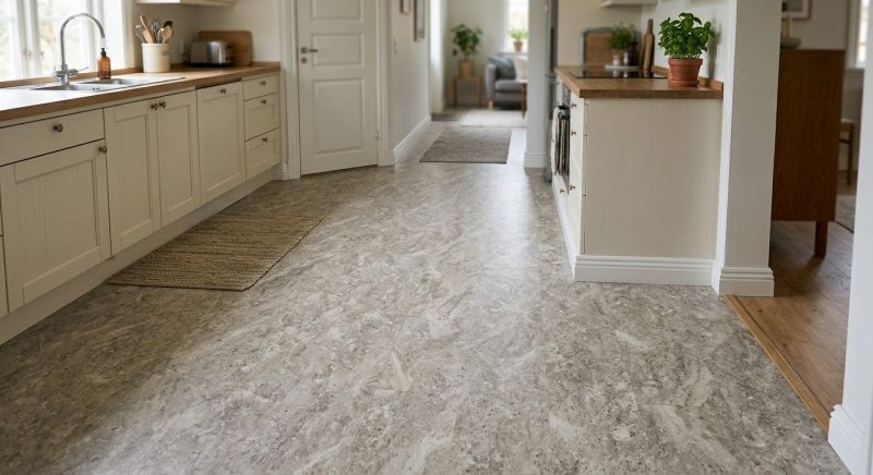 Sheet Linoleum Installation in Davie County, NC