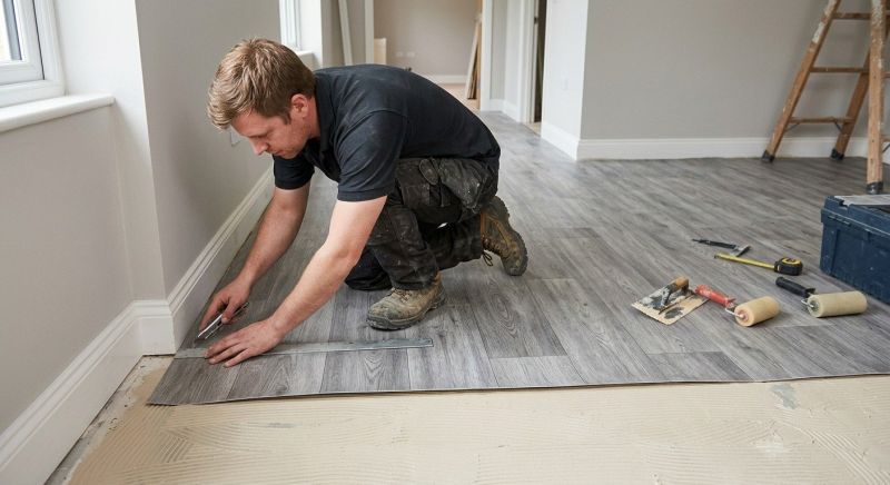Sheet Vinyl Installation in Davidson, NC
