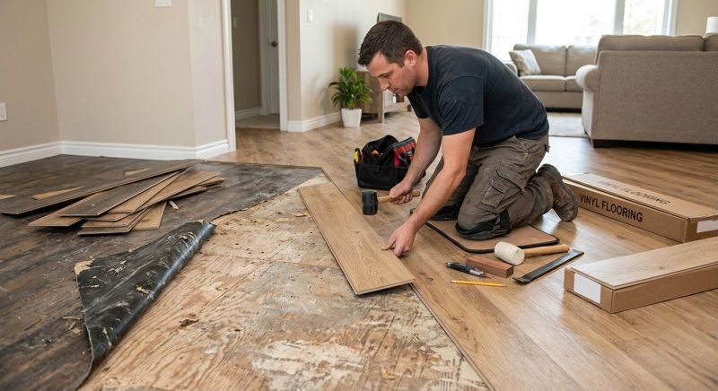 Vinyl Flooring Service in Salisbury, NC