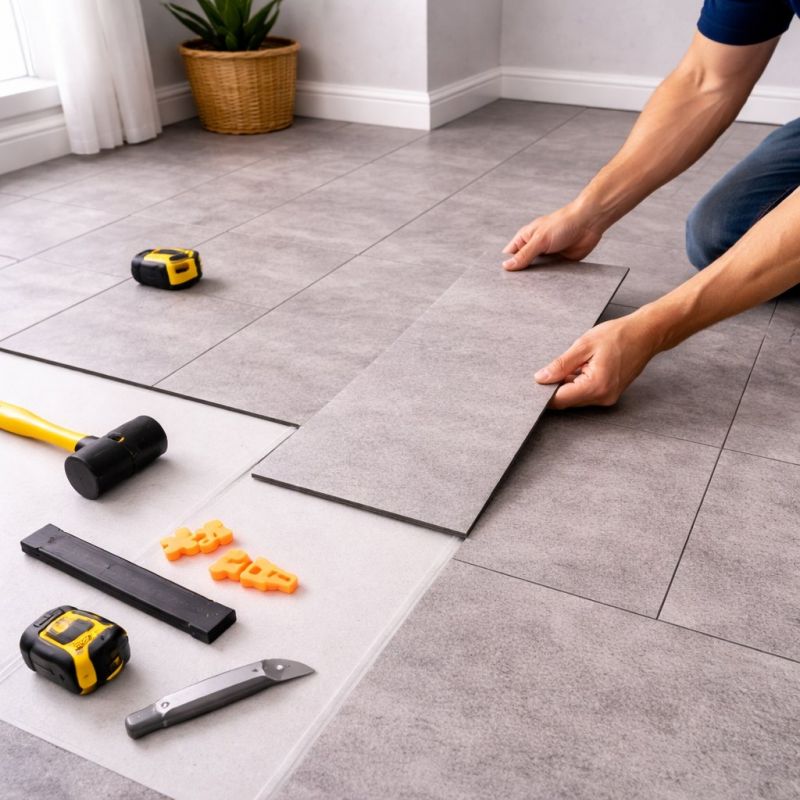 Vinyl Tile Installation in Salisbury, NC